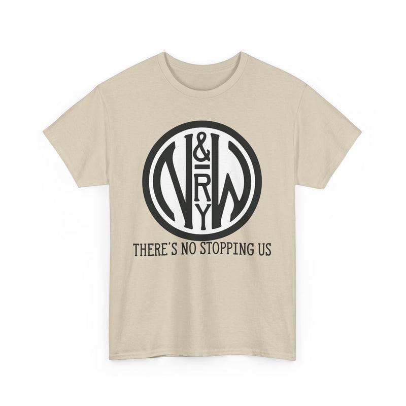 Load image into Gallery viewer, Norfolk Western There's No Stopping Us Railroad Logo T-Shirt