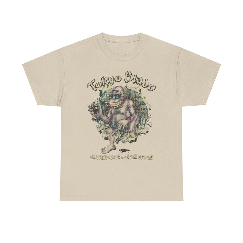 Load image into Gallery viewer, Tokyo Blade Black Hearts Jaded Spades Music Rock T-shirt