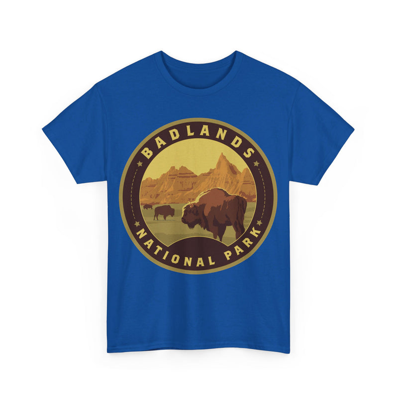 Load image into Gallery viewer, Badlands National Park South Dakota Round Logo T-shirt
