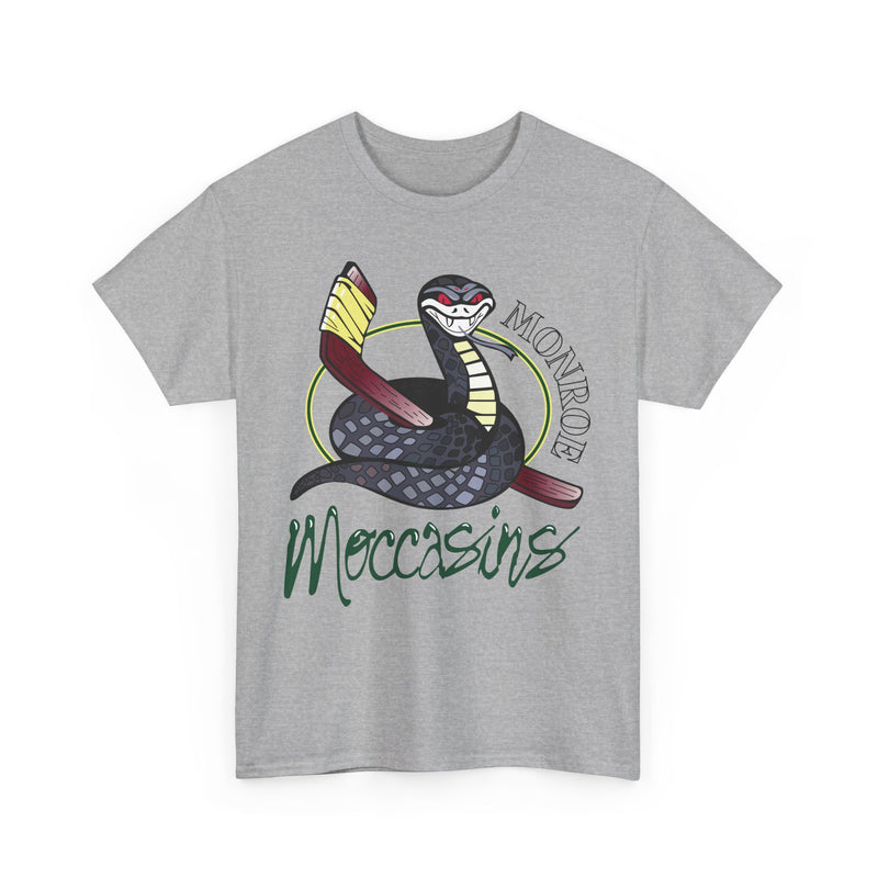 Load image into Gallery viewer, Monroe Moccasins Louisiana Hockey 1997-2001 T-shirt