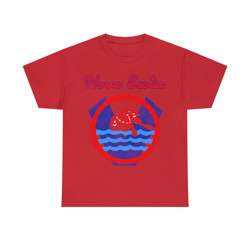 Load image into Gallery viewer, Nova Scotia Voyageurs Logo Nostalgic Hockey T-shirt