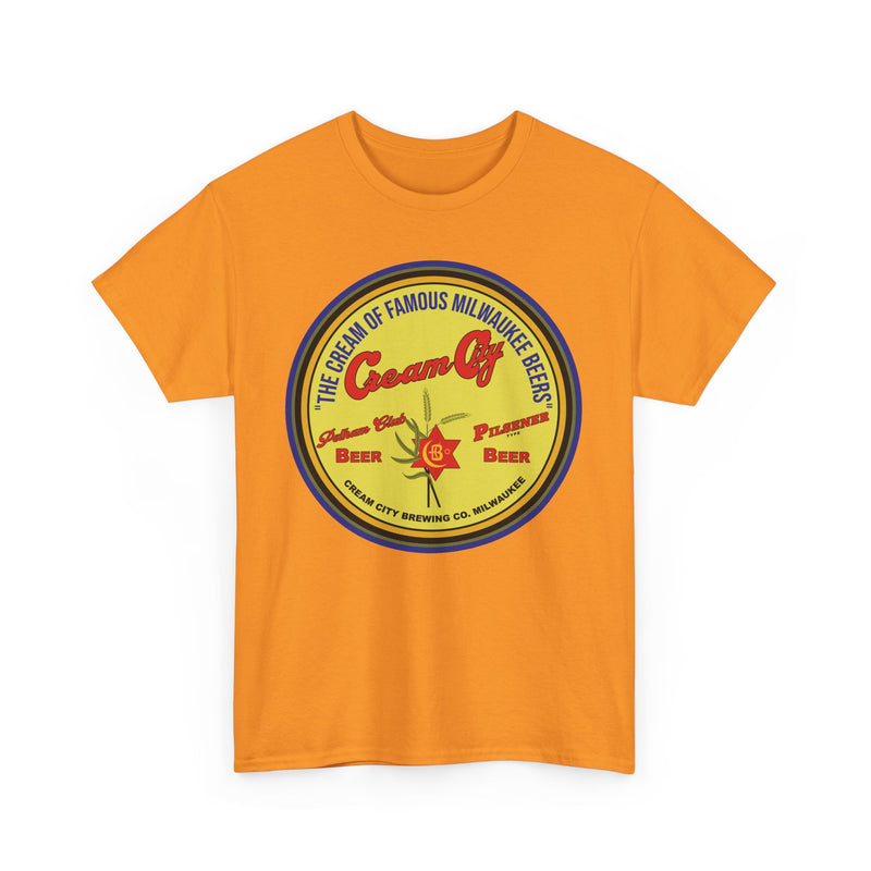 Load image into Gallery viewer, Cream City Beer Milwaukee Brewing Co Logo Wisconsin T-Shirt