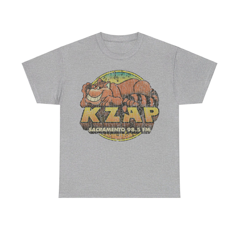 Load image into Gallery viewer, KZAP Sacramento 98.5 FM California Radio Station T-shirt