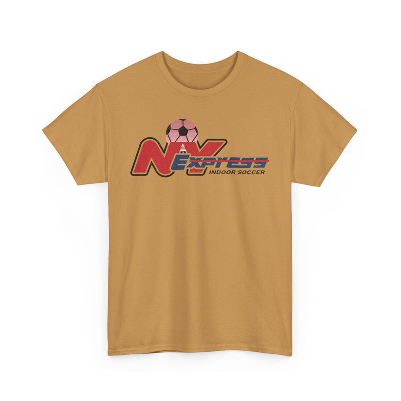 Load image into Gallery viewer, New York Express Major Indoor Soccer League 1986-1987 T-shirt