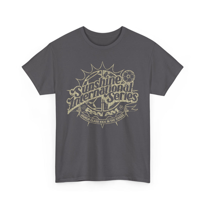 Load image into Gallery viewer, Sunshine International Series 1982 Pan Am Soccer T-shirt