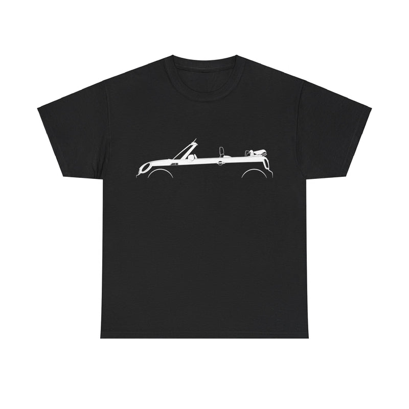 Load image into Gallery viewer, Mini Cooper Cabrio R57 Silhouette Car T-shirt