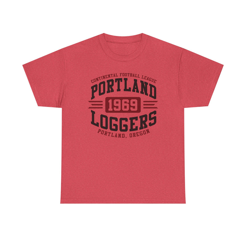 Load image into Gallery viewer, Portland Loggers Oregon Football 1969 T-shirt