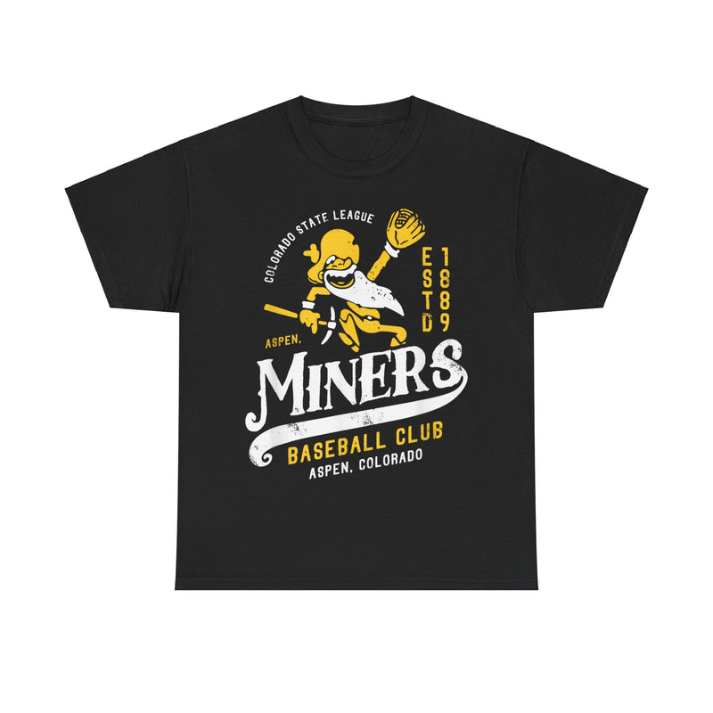 Load image into Gallery viewer, Aspen Miners Colorado Nostalgic Retro Baseball T-shirt