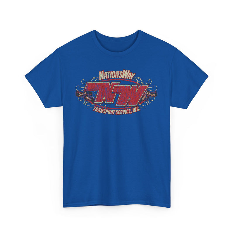 Load image into Gallery viewer, NationsWay Transport Service 1965 Colorado Trucking T-shirt
