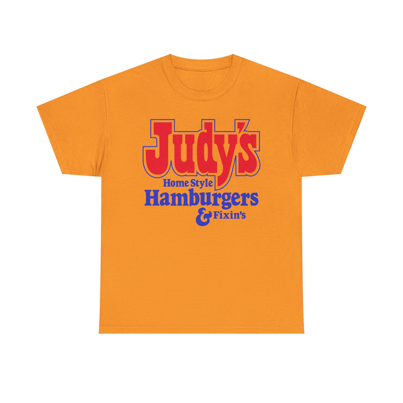 Load image into Gallery viewer, Judy's Home Style Hamburgers Fixins Vintage Logo Chain T-Shirt