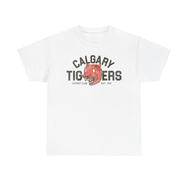 Load image into Gallery viewer, Calgary Tigers Hockey Team Nostalgic Logo T-shirt
