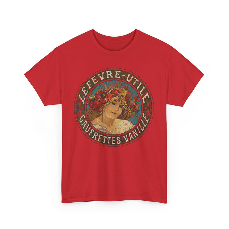 Load image into Gallery viewer, Lefevre-Utile Gaufrettes Gourmet French Vanilla Wafers T-shirt