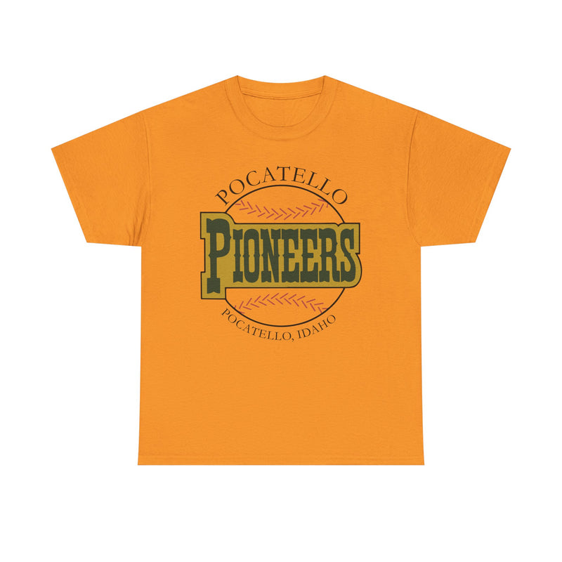 Load image into Gallery viewer, Pocatello Pioneers Idaho 1990-1991 Baseball T-shirt