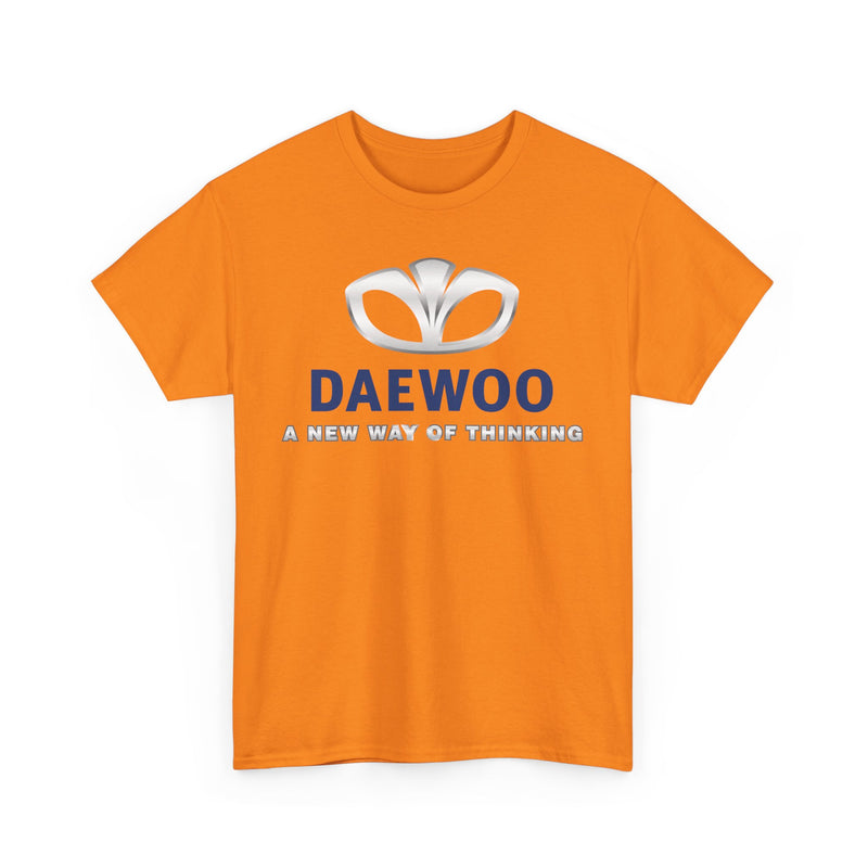Load image into Gallery viewer, Daewoo A New Way of Thinking Korean Auto Brand T-shirt