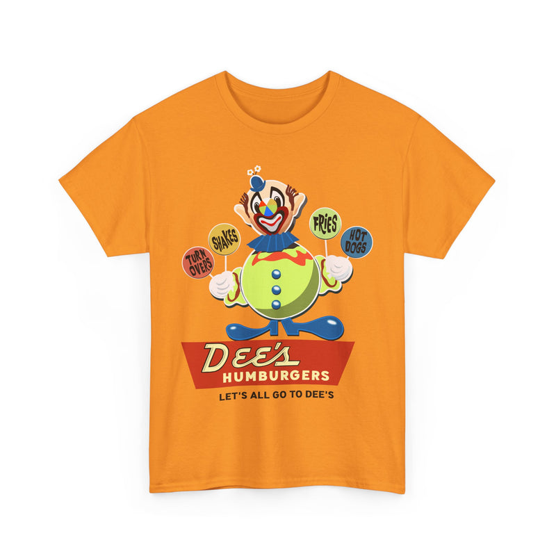 Load image into Gallery viewer, Dee's Hamburgers Let's All Go To Dee's Vintage Logo Chain T-Shirt