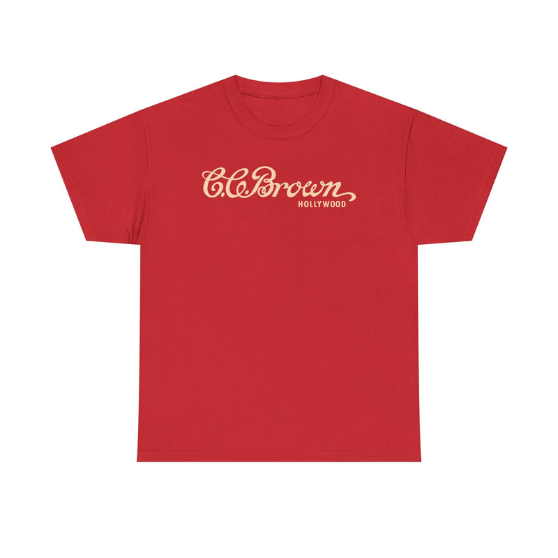 Load image into Gallery viewer, C.C. Brown's Hollywood T-Shirt - Ice Cream Parlor Industry Defunct Logo Tee