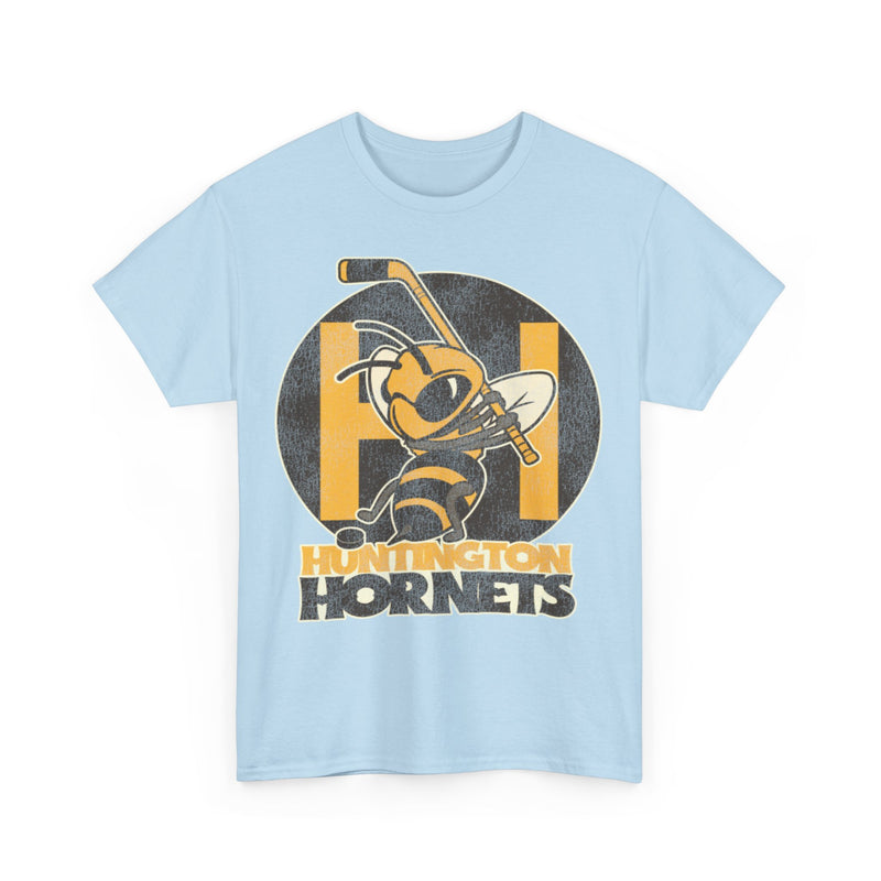 Load image into Gallery viewer, Huntington Hornets Hockey Team Nostalgic Logo T-shirt