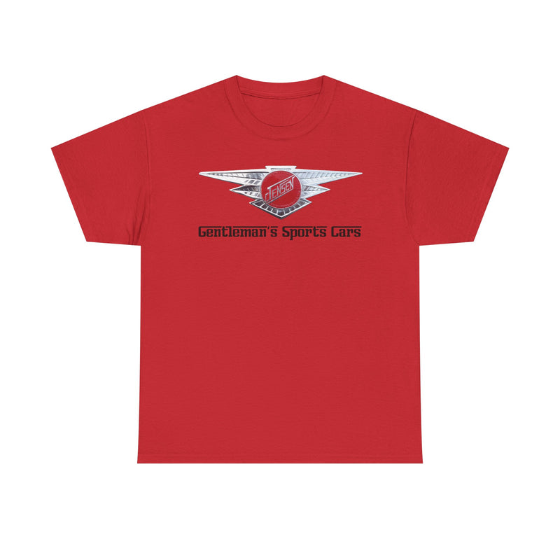 Load image into Gallery viewer, Jensen Gentleman's Sports Cars British Classic Red Logo T-shirt
