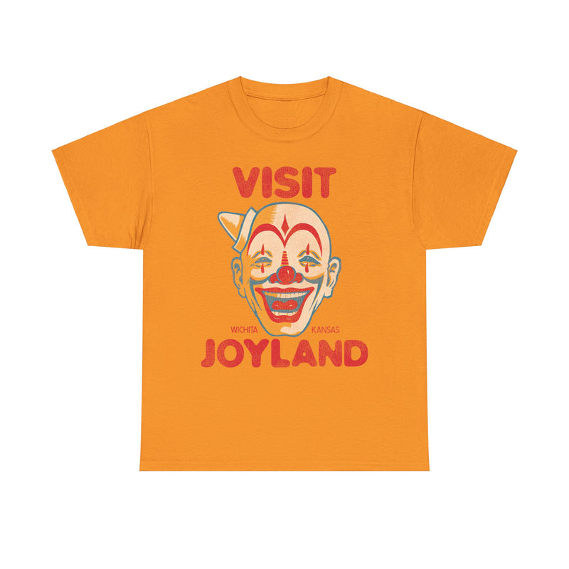 Load image into Gallery viewer, Visit Joyland Amusement Park 1949 Wichita Kansas Theme Park Clown T-shirt
