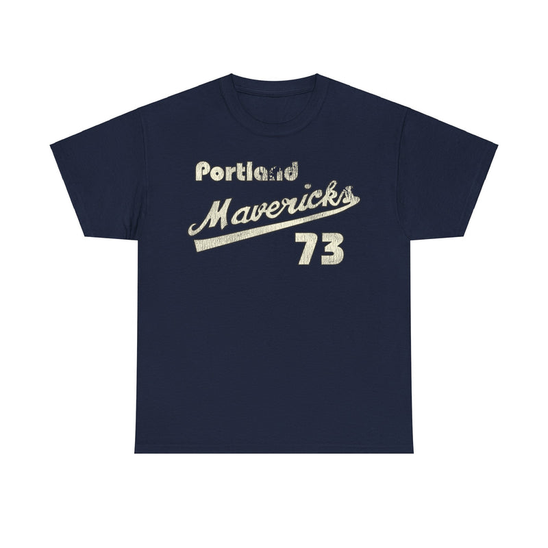 Load image into Gallery viewer, Portland Mavericks Distressed Logo Oregon Baseball T-shirt