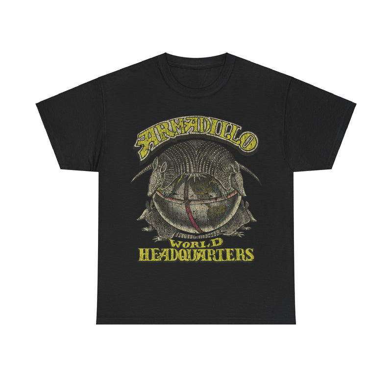 Load image into Gallery viewer, Armadillo Dillo World Headquarters 1970 Music Hall T-shirt