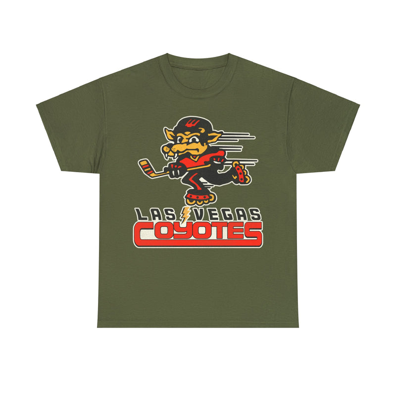 Load image into Gallery viewer, Las Vegas Coyotes Logo Nostalgic Roller Hockey T-shirt