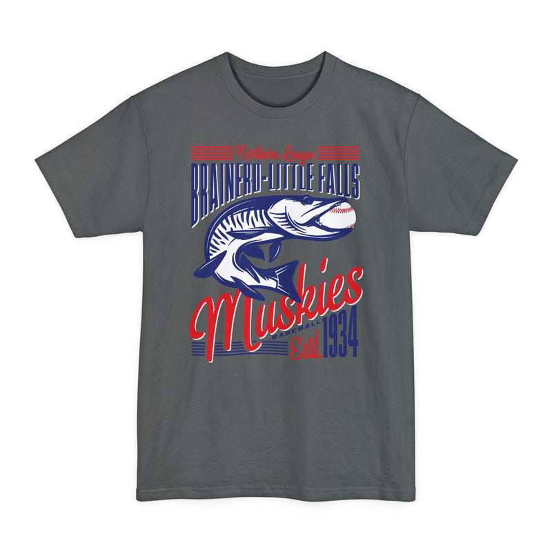 Load image into Gallery viewer, Brainerd Little Falls Muskies Minnesota Baseball BIG and TALL T-shirt