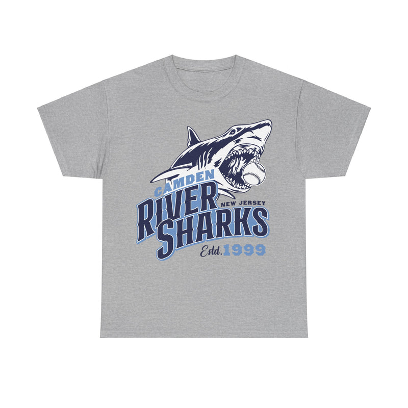 Load image into Gallery viewer, Camden Riversharks Est 1999 New Jersey Baseball Team T-shirt