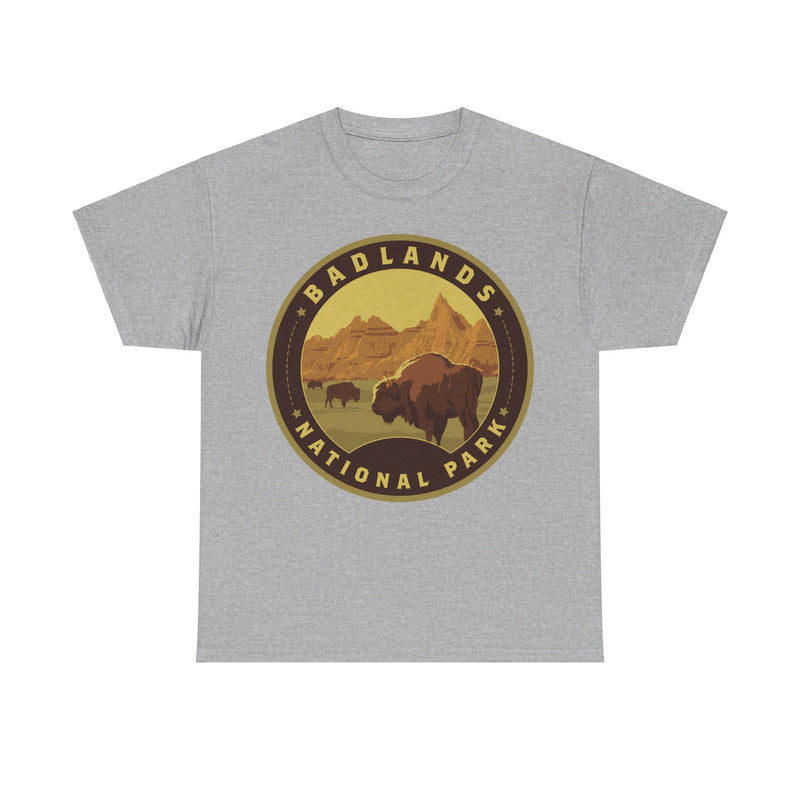 Load image into Gallery viewer, Badlands National Park South Dakota Round Logo T-shirt