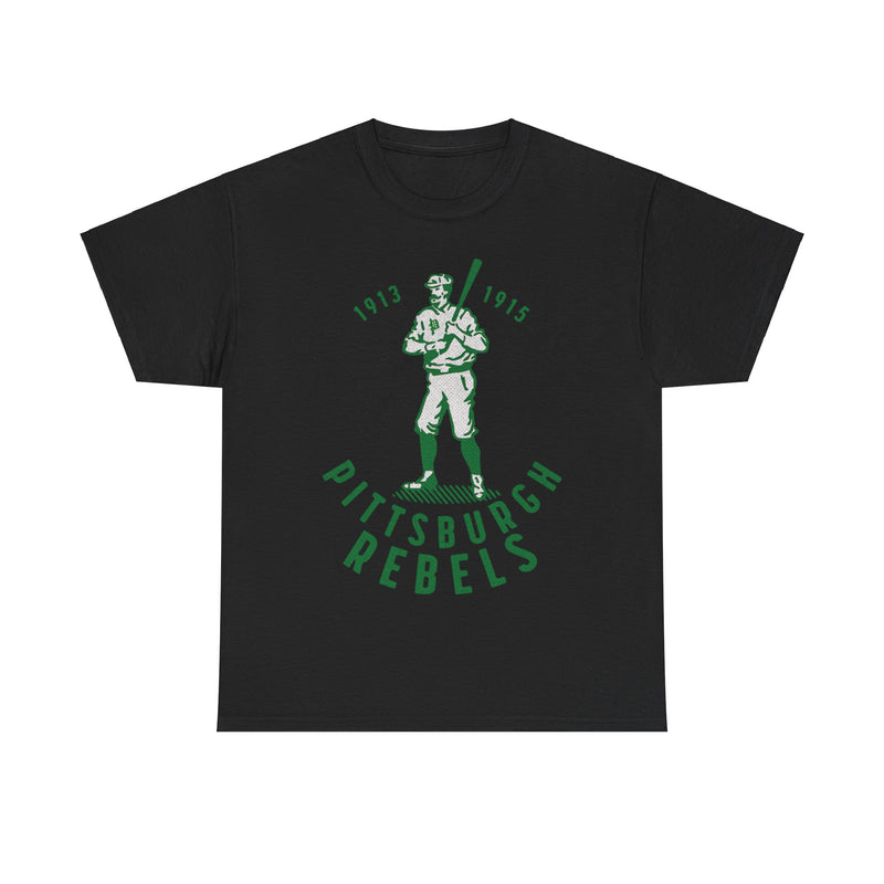 Load image into Gallery viewer, Pittsburgh Rebels Nostalgic Retro Baseball Team T-shirt