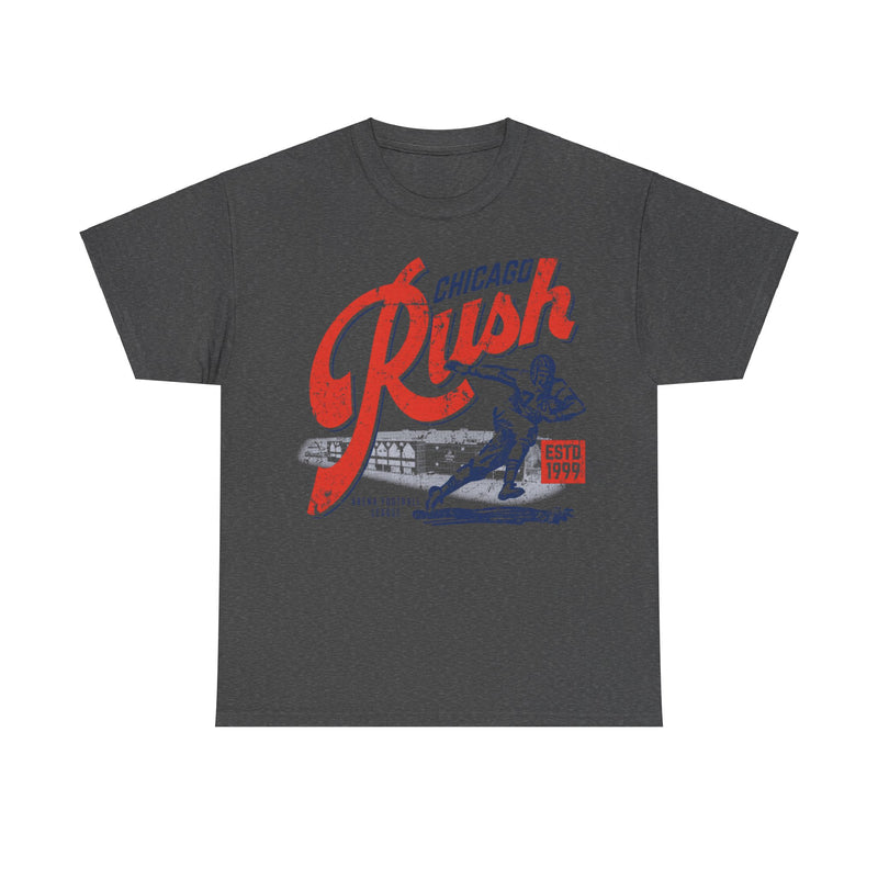 Load image into Gallery viewer, Chicago Rush Est 1999 Illinois Football Team T-shirt
