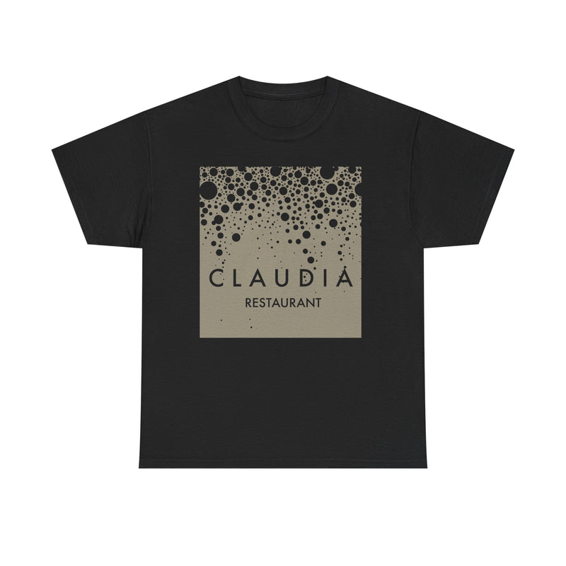 Load image into Gallery viewer, Claudia Restaurant T-Shirt - Fine Dining Industry Defunct Logo Tee