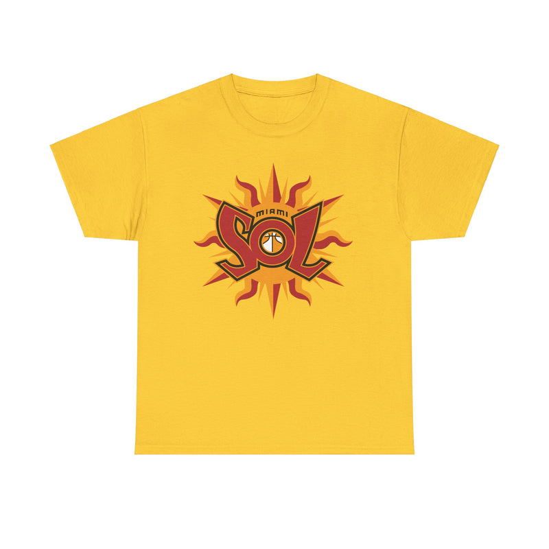 Load image into Gallery viewer, Miami Sol Womens National Basketball 2000-2002 Florida T-shirt