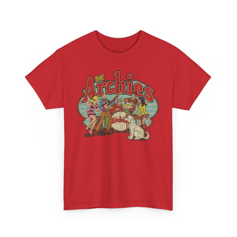 Load image into Gallery viewer, The Archies 1967 Archie Comics Rock Band Illustrated Comic Book T-shirt