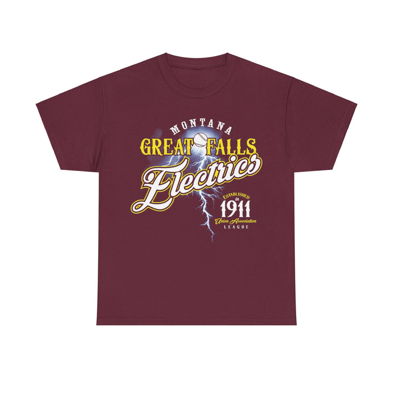 Load image into Gallery viewer, Great Falls Electrics Est 1911 Montana Baseball T-shirt