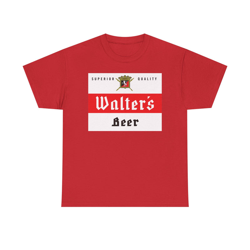 Load image into Gallery viewer, Walter's Beer Superior Quality Logo Brewery Brand T-Shirt