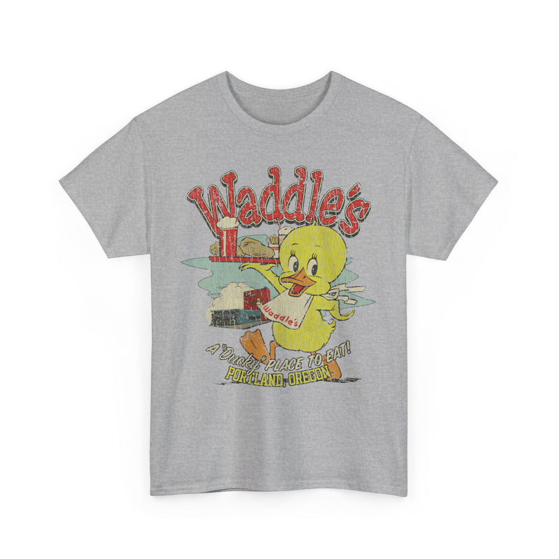Load image into Gallery viewer, Waddle's Portland Oregon 1945 Coffee Shop Restaurant T-shirt