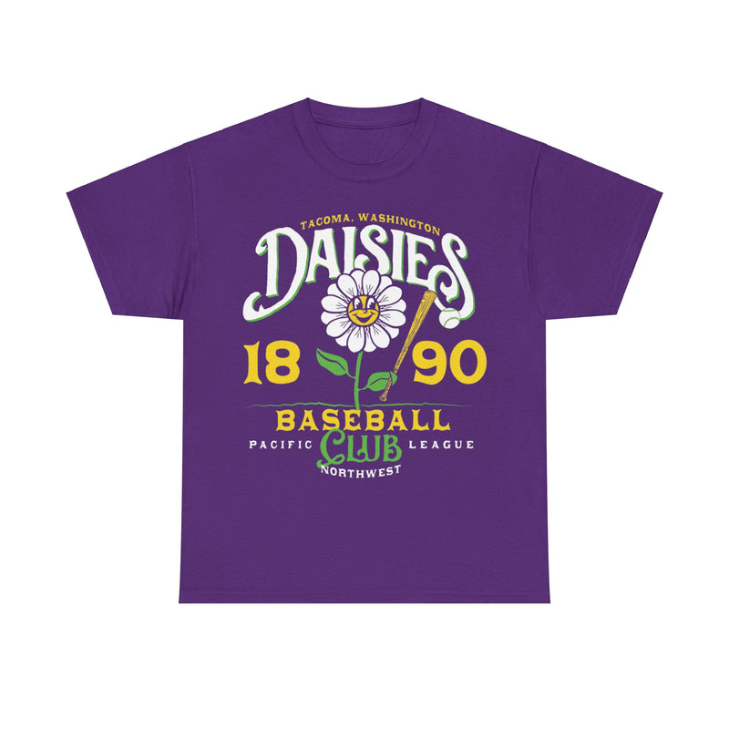 Load image into Gallery viewer, Tacoma Daisies Est 1890 Washington Baseball T-shirt