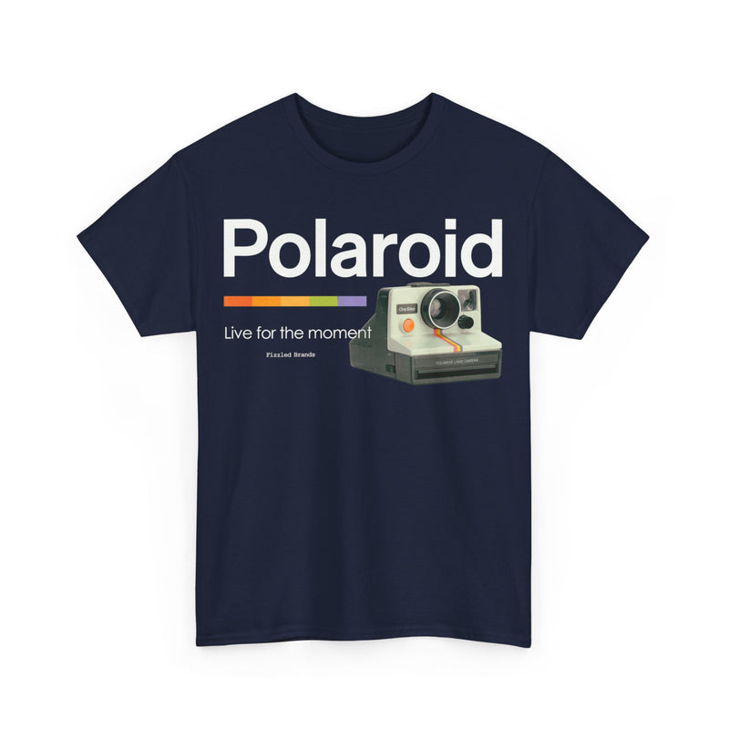 Load image into Gallery viewer, Polaroid "Live for the Moment" Commemorative T-Shirt