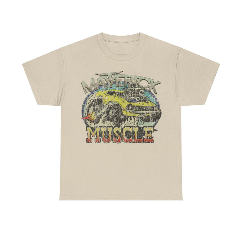 Load image into Gallery viewer, Maverick Muscle Car 1970 Distressed Print T-shirt