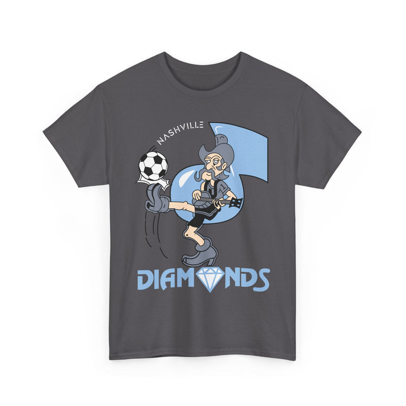 Load image into Gallery viewer, Nashville Diamonds Tennessee American Soccer League 1982 T-shirt