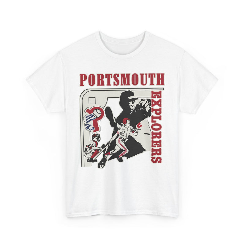 Load image into Gallery viewer, Portsmouth Explorers Ohio 1993-1995 Baseball T-shirt
