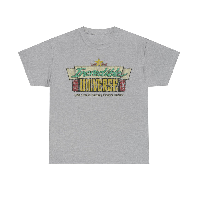 Load image into Gallery viewer, Incredible Universe 1992 Store Distressed Print T-shirt