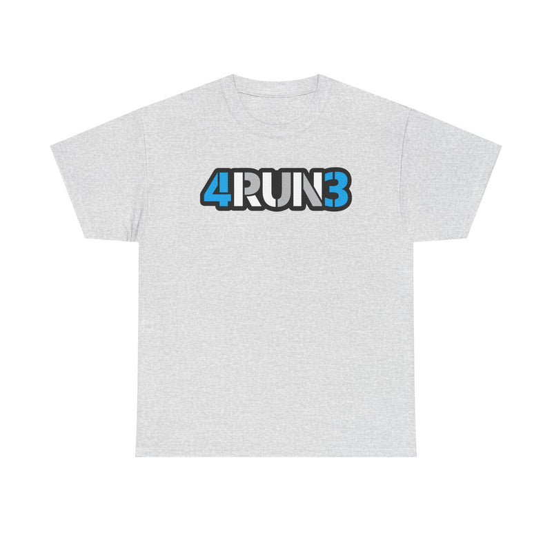Load image into Gallery viewer, 4RUN3 T-Shirt Defunct Running Company Bankrupt Logo Tee