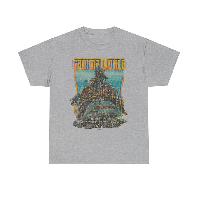 Load image into Gallery viewer, Gamma World 1978 Science Fantasy Role Playing Video Game T-shirt