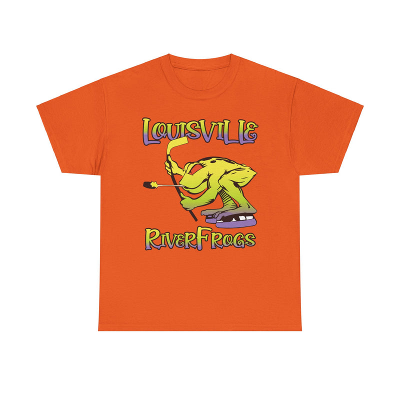 Load image into Gallery viewer, Louisville RiverFrogs East Coast Hockey League 1995-1998 Kentucky T-shirt