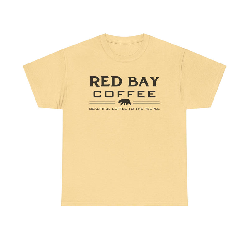 Load image into Gallery viewer, Red Bay Coffee T-Shirt Defunct Coffee Roaster Bankrupt Company Logo Tee