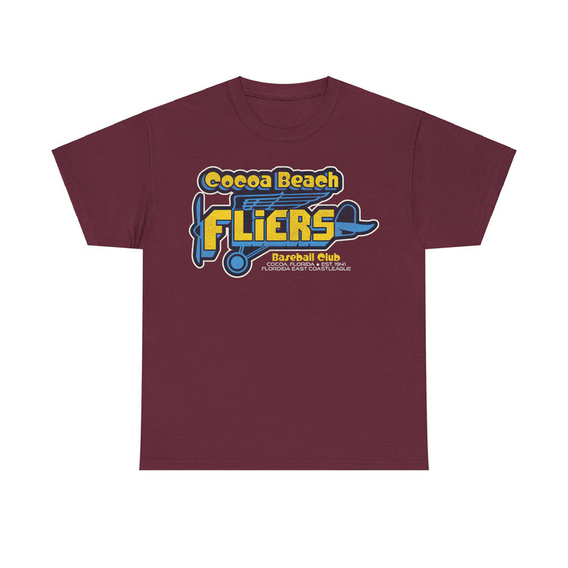 Load image into Gallery viewer, Cocoa Beach Fliers Est 1941 Florida Baseball T-shirt