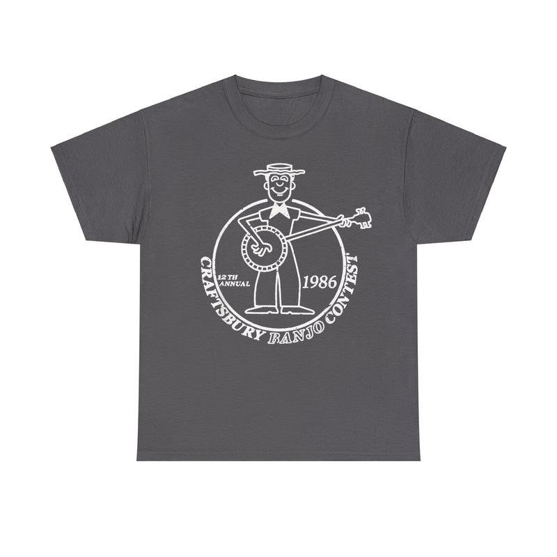 Load image into Gallery viewer, Craftsbury Banjo Contest 1986 Vermont T-shirt