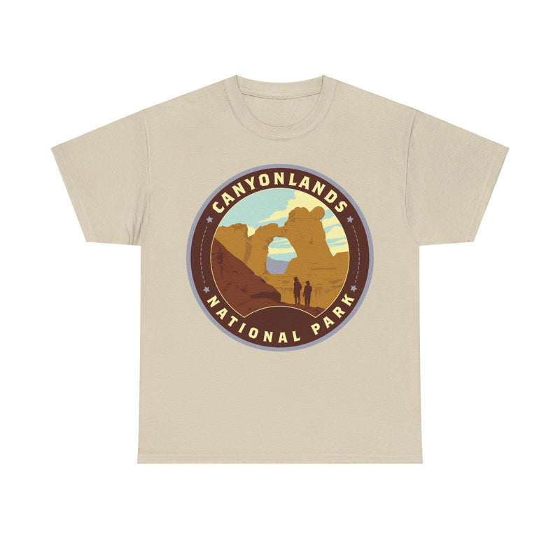 Load image into Gallery viewer, Canyonlands National Park Utah Round Logo T-shirt